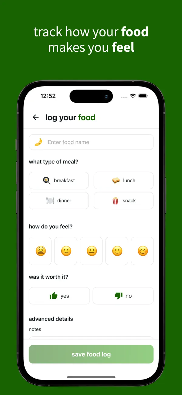 Screenshot #1 pour doof - food diary to quit junk