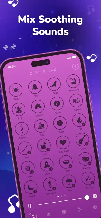 Deep Relax Sleep Music: Screenshot 2 von 6