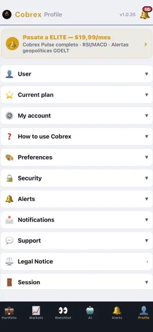 Cobrex screenshot 4