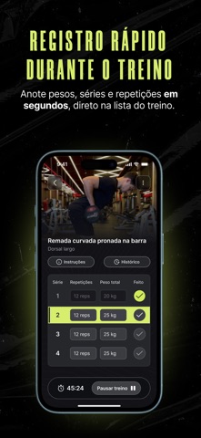 inShape - Treinos com IA screenshot