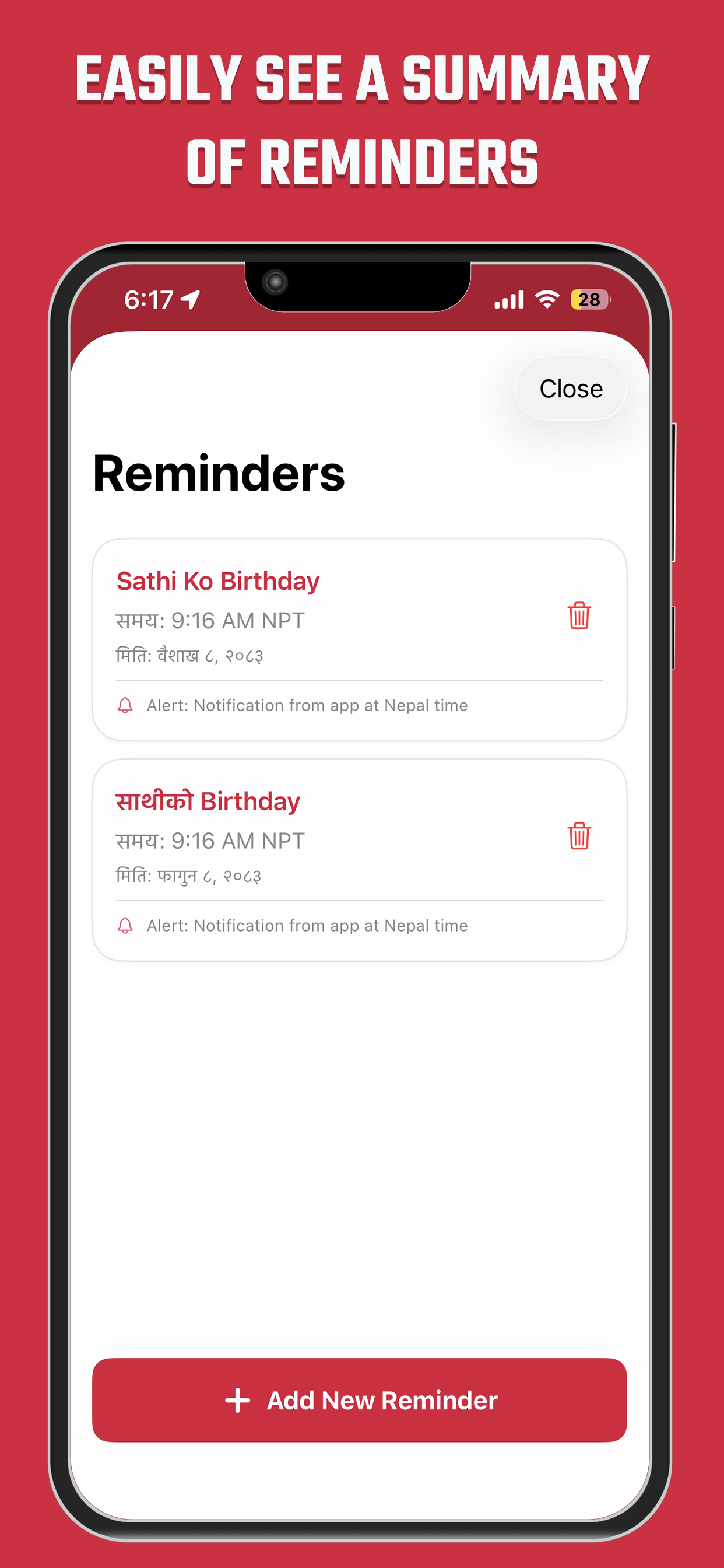 Simple Nepali Calendar (Patro)