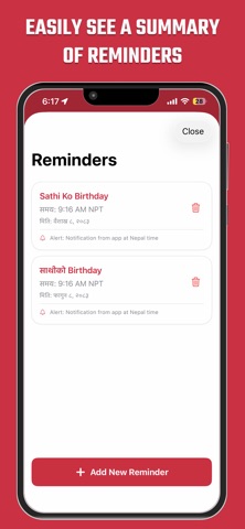 Simple Nepali Calendar (Patro) iPhone screenshot