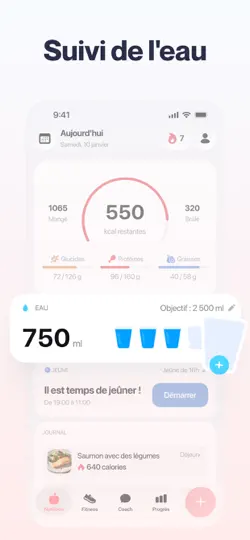 Capture d'écran de Welmi - Compteur De Calories sur iPhone 5