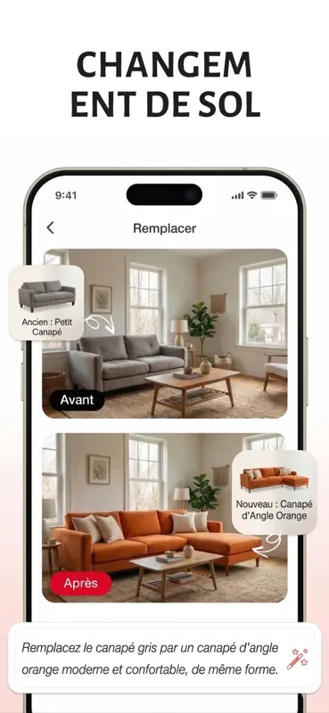 SnapHome Design d'intérieur IA screenshot 7 of 10