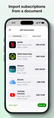 SubManager: Subscriptions screenshot 3