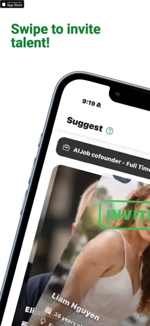 AIJob: Swipe Talent Swipe Jobs screenshot 1