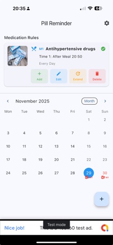 PillMate - Pill Reminder Screenshot 2 of 7