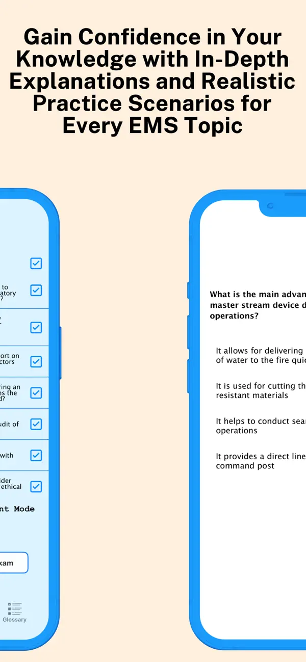 Screenshot #3 pour Ultimate EMS Exams Prep