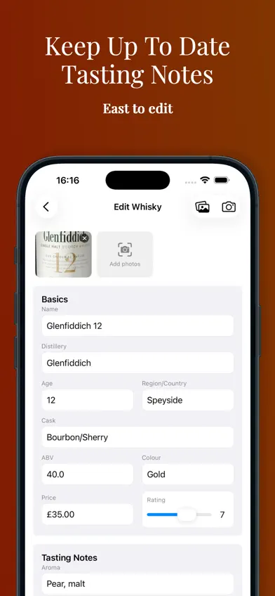The Whisky Tracker screenshot 1