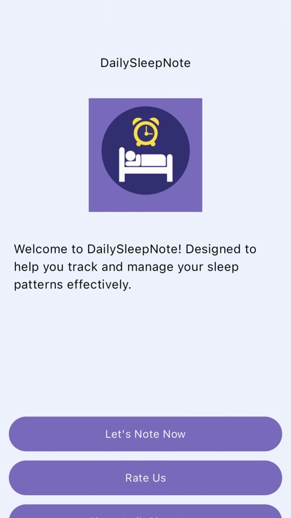 DailySleepNote