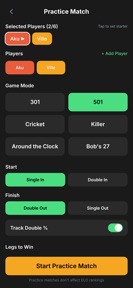 TallyPally: Darts Scorer screenshot