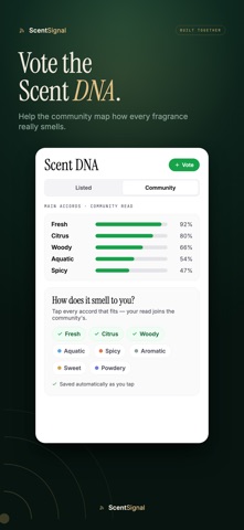 ScentSignal App Store screenshot 3