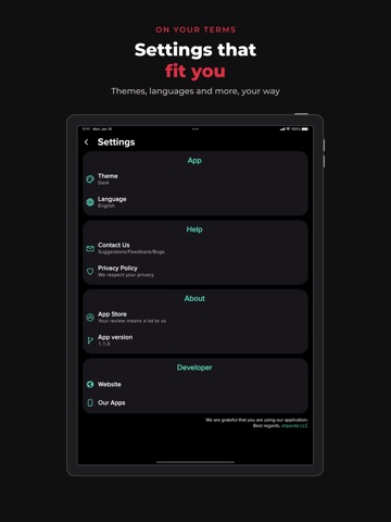 Quit Bad Habits & Addiction iPad screenshot
