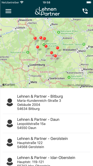 Lehnen & Partner Screenshot