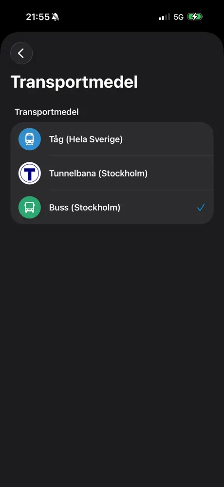 Appen Pendla - reshjälp för pendlare screenshot 6