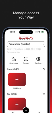 EDEA Smart Lock screenshot