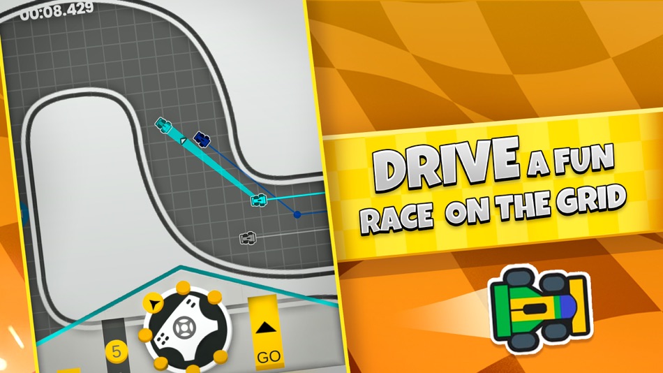 #1. GPixel - Turn Based Racing (iOS) 由: Jacopo Guanziroli