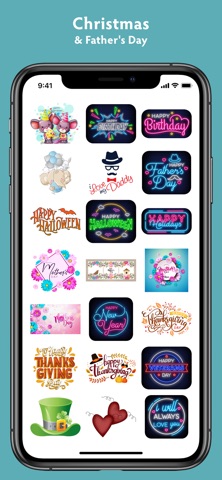 Occasion and Event Stickers screenshot