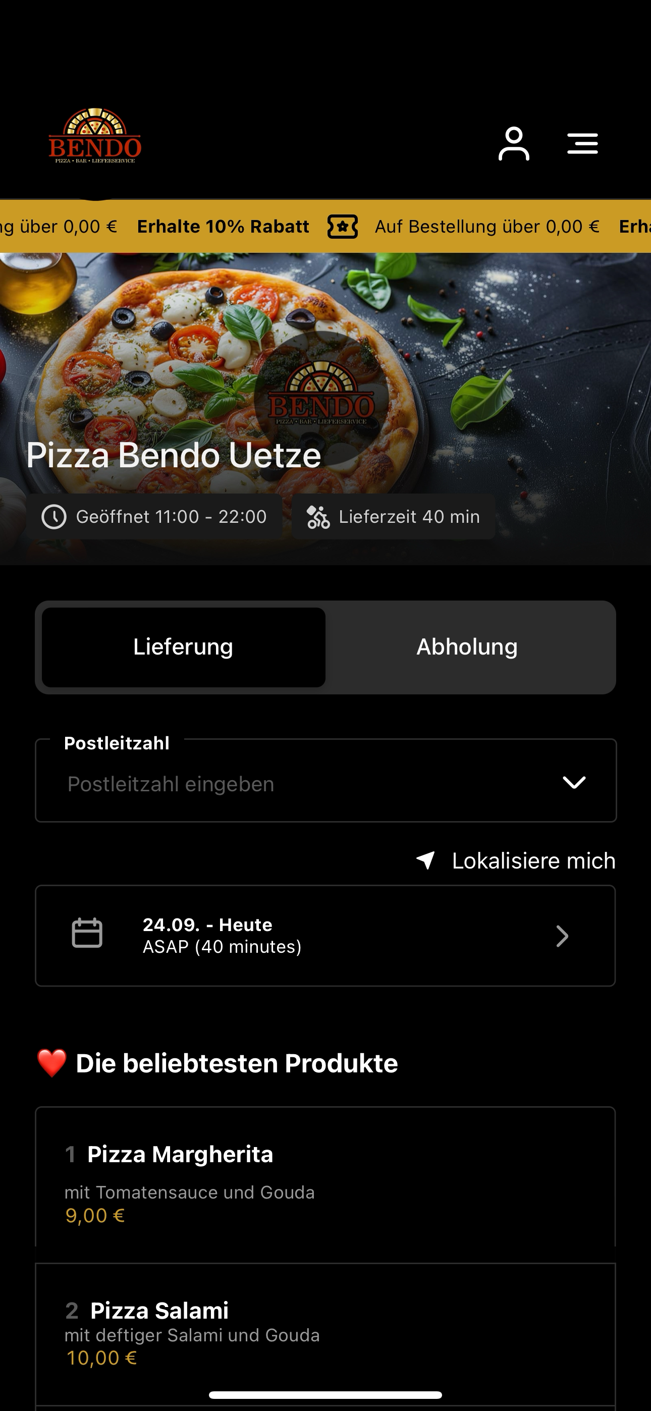 Pizza Bendo Uetze