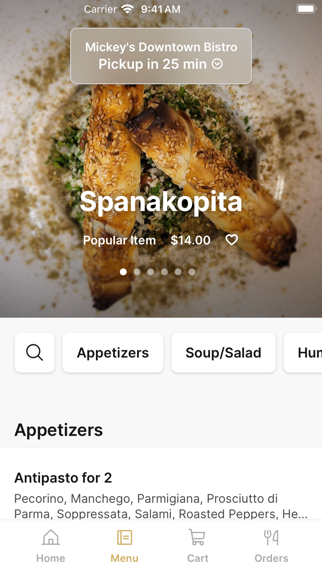 App screenshot