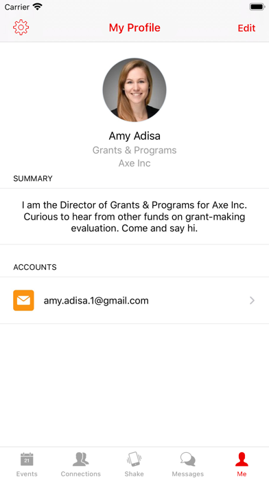 FFCA Events iPhone screenshot 4 - Business app