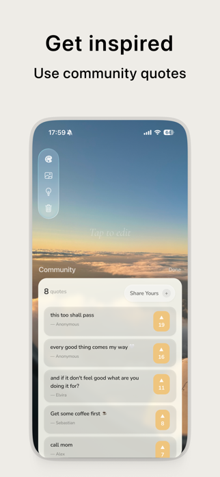 bg text: wallpaper image maker Screenshot 5 of 6