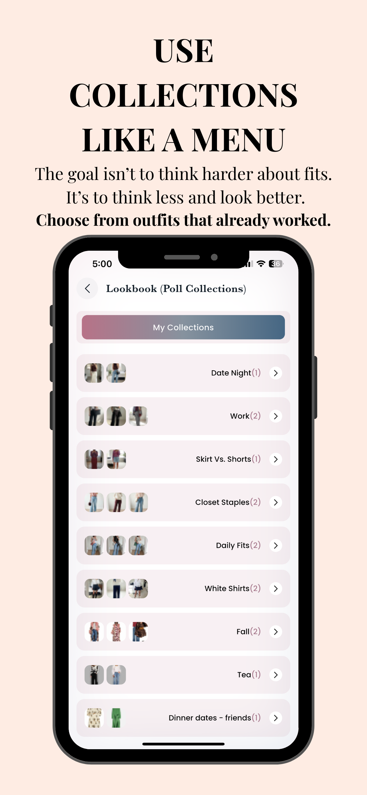 Adjust My Crown Wardrobe