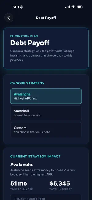 Cadence Paycheck Planner screenshot 4
