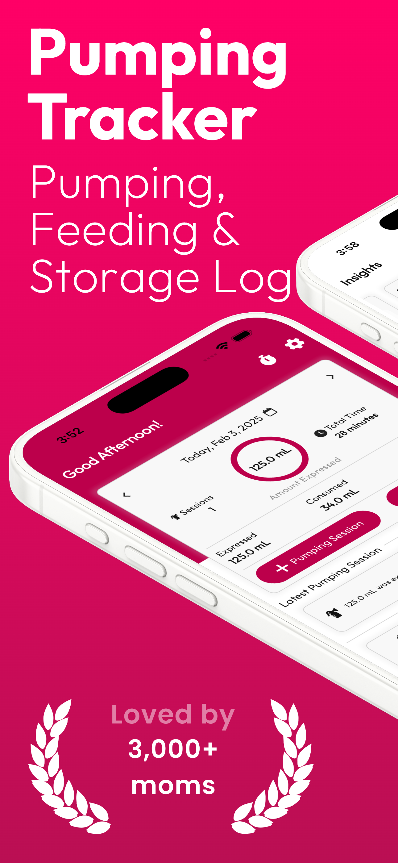 Pumping Tracker - Breast Milk