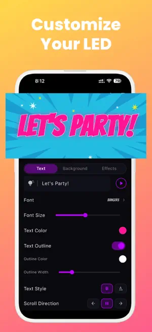 LED Banner • Scrolling Text screenshot 3