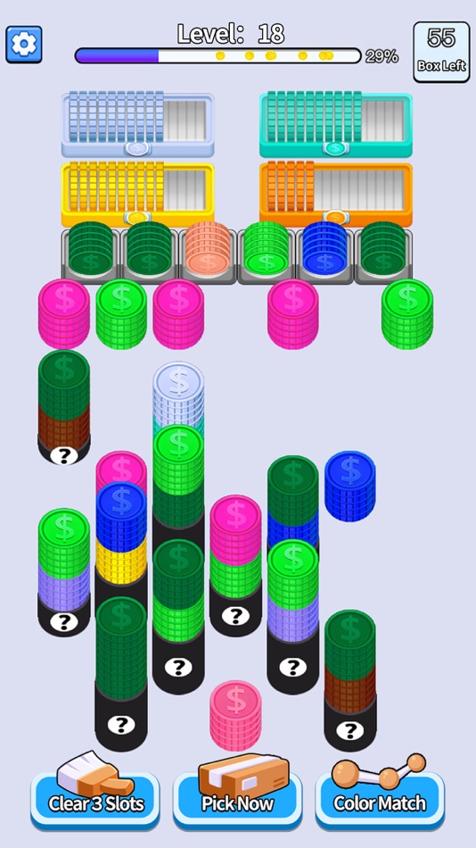 #5. Coin Sort:Relax & Puzzle (iOS) 由: ZPLAY (HK) TECHNOLOGY CO., LIMITED