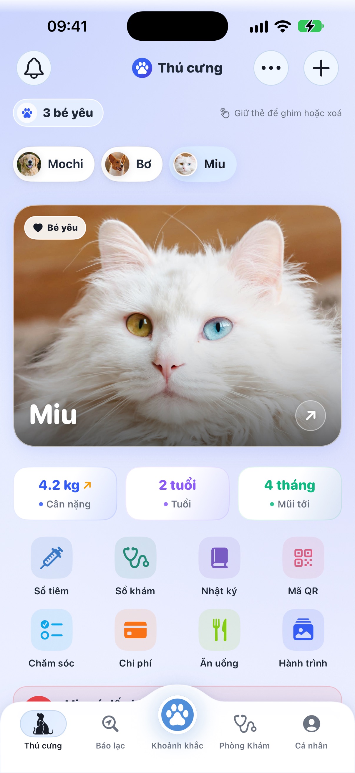 Screenshot 1 of MyPaw - Ứng Dụng Thú Cưng