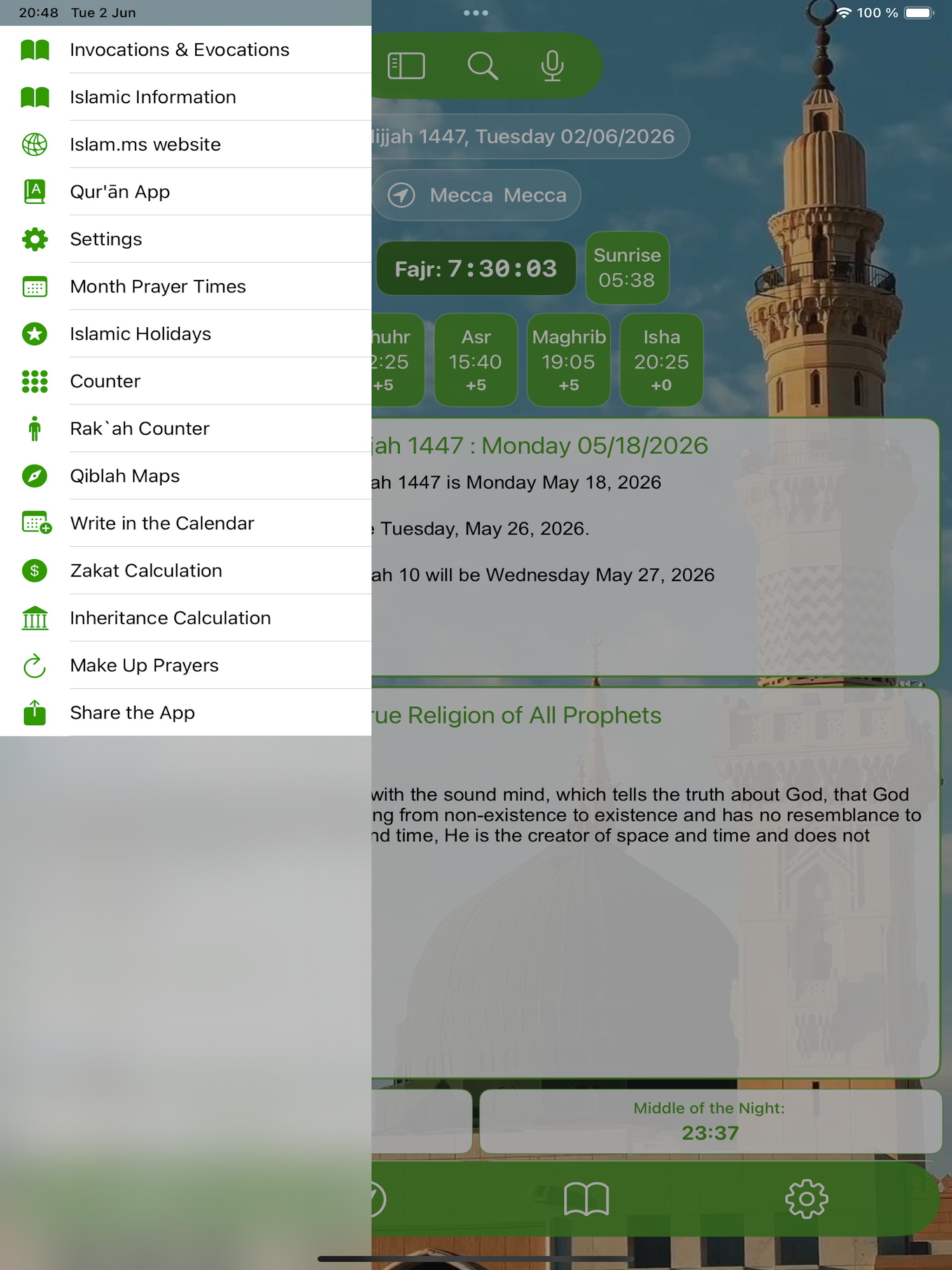 Islam.ms Prayer Times & Qibla screenshot 13