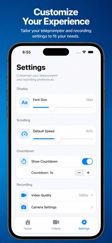 Teleprompter Pro for Creators Screenshot 4 of 7