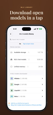 Russet: OpenRouter & Local AI iPhone screenshot