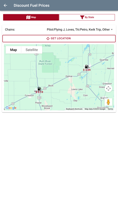 ATS Driver Screenshot