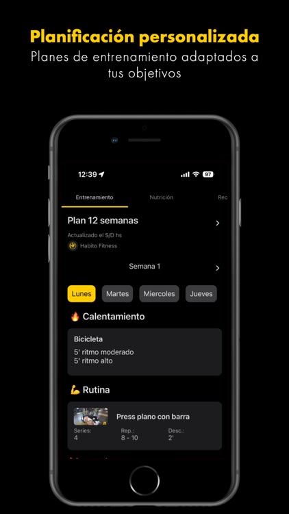 Habito Fitness screenshot-4