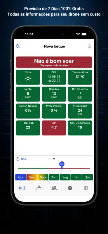 Drone Weather Forecast: UAV screenshot 1 of 7
