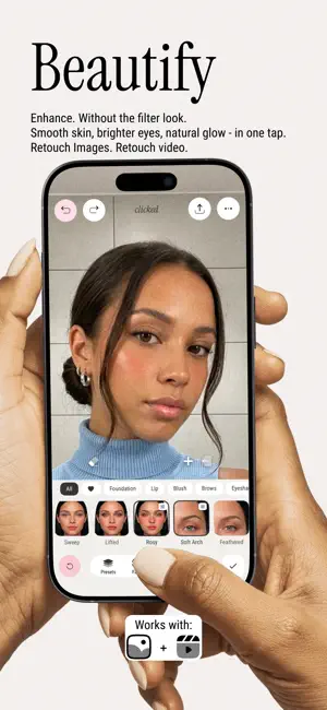 Clicked: AI Editor & Beautify screenshot 3