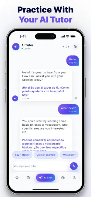 LinguaAI — AI Language Tutor screenshot 4
