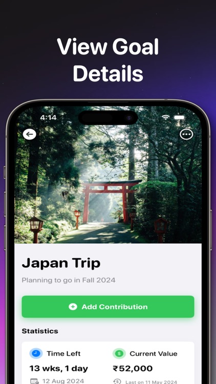 Goaley - Finance Goals Tracker screenshot-6