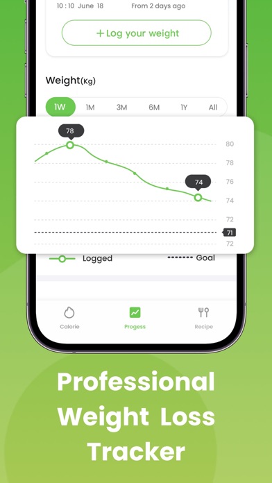 AI Calorie Counter: CaloCare Screenshot