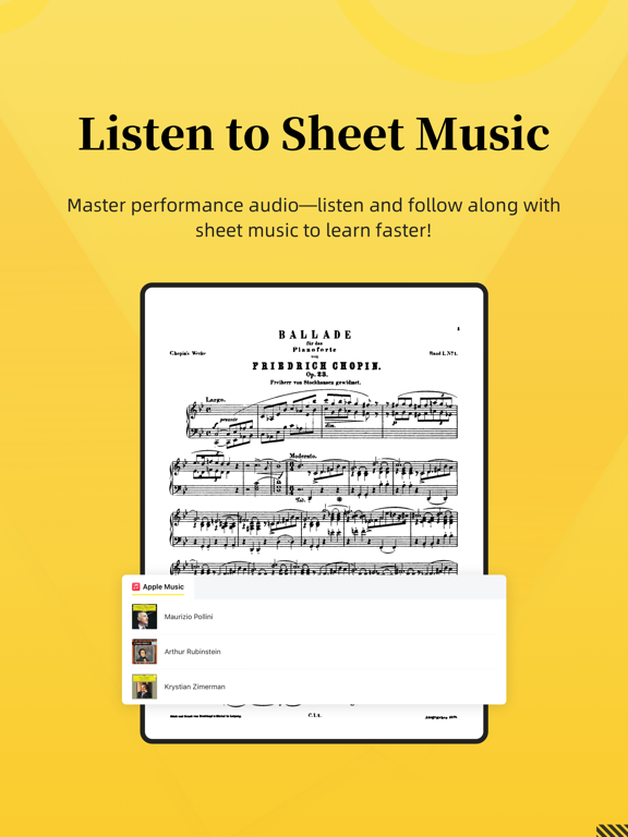 JoyIn Score iPad screenshot 2 - Music app