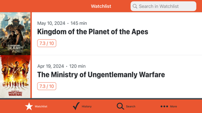Cineaste App Screenshot