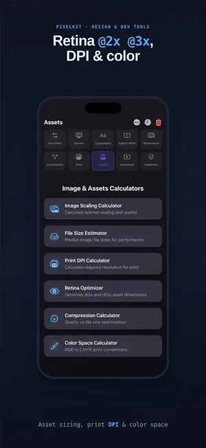 PixelKit: Design & Dev Tools iPhone screenshot 6