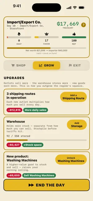Tariff Tycoon screenshot 4