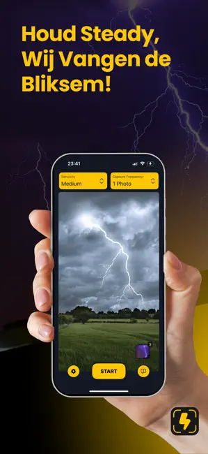 Bliksemcamera: ThunderCatch iPhone screenshot 2