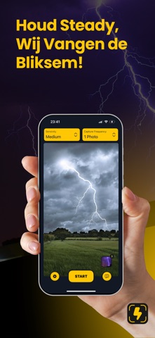 Bliksemcamera: ThunderCatch iPhone screenshot 2