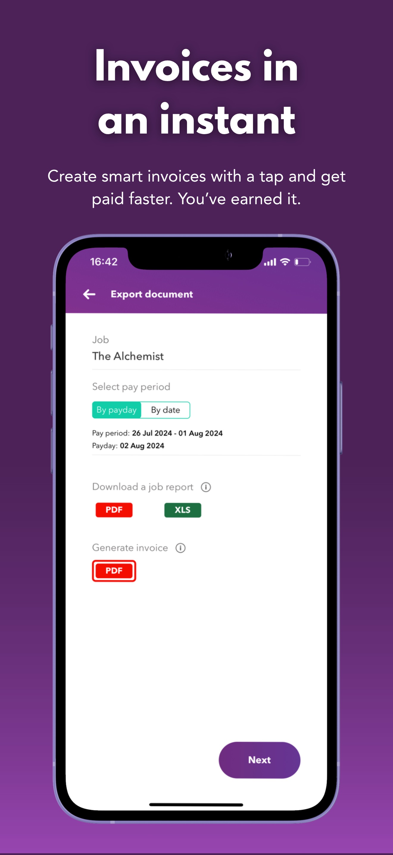 wac - shift & earnings tracker 스크린샷 8