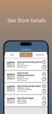 Great Scotts Rewards Screenshot 2 of 4